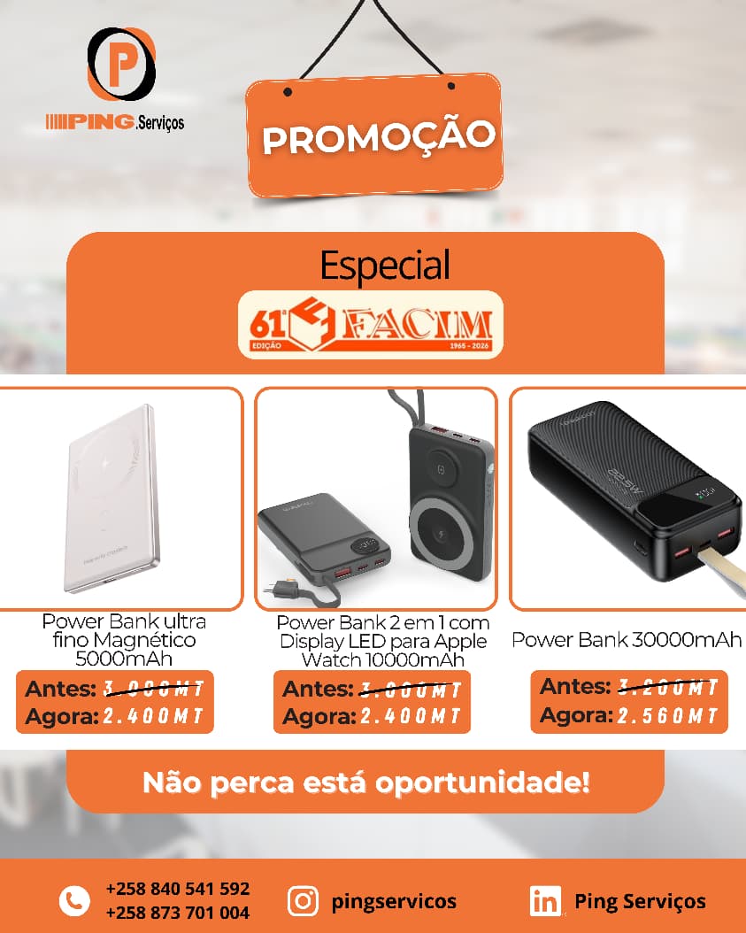 Promoção Ping Serviços 12