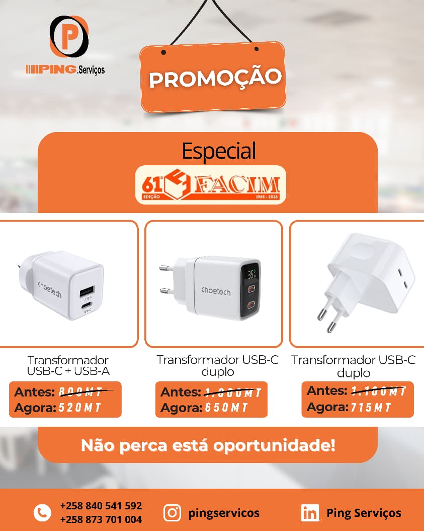 Promoção Ping Serviços 15